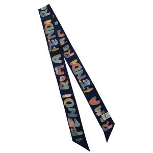 Fendi Roma Signature Twilly Wrap